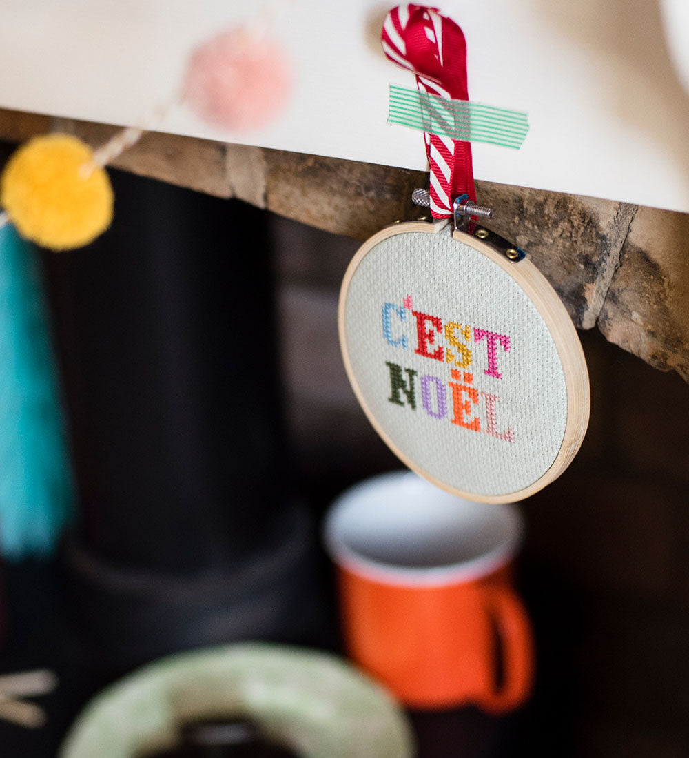 C'est Noel Cross Stitch Kit
