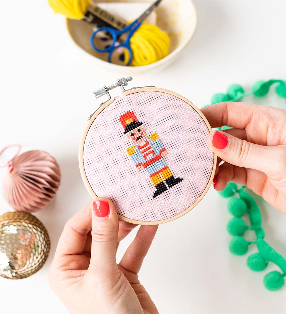 Nutcracker Cross Stitch Kit